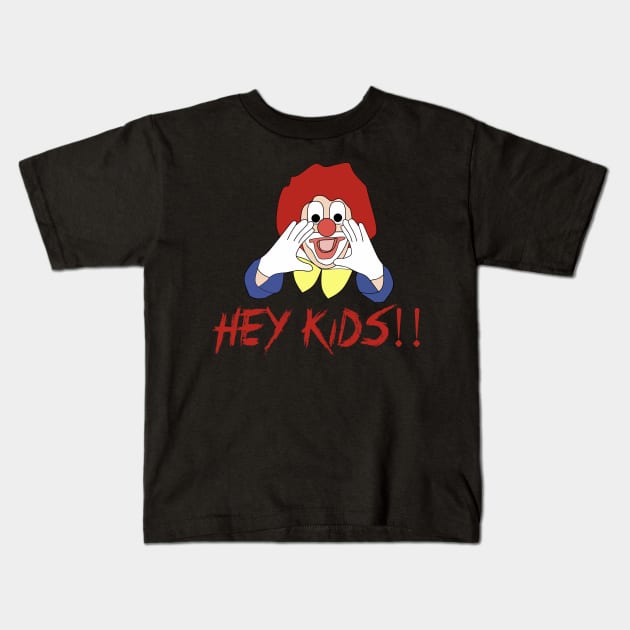 Clown Kids Kids T-Shirt by Imutobi